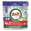 Dreft All-in-One Platinum Lemon tablettes pour lave-vaisselle (86 lavages)  SDR05192