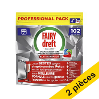 Offre : 2x Dreft Professional Platinum Plus capsules de lave-vaisselle (102 unités)