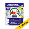 Offre : 3x Dreft Professional multifonction Platinum Citron tablettes pour lave-vaisselle (81 lavages) SDR08732 - 1