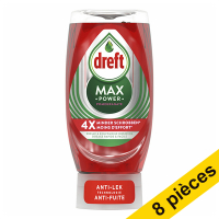 Offre : 8x Dreft Max Power Pomegranate liquide vaisselle (370 ml)