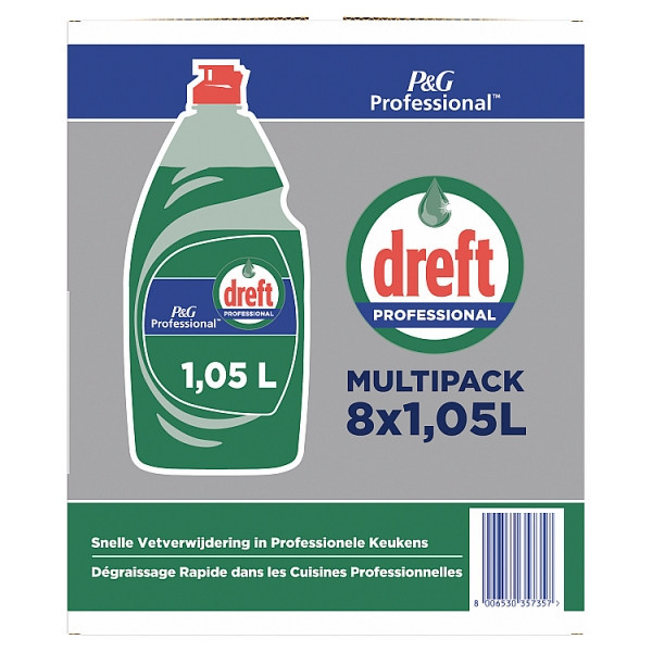 Dreft Professional Fairy Multipack liquide vaisselle manuel (8 x 1,05 L) SDR08744 - 1