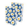 Dresz couverture de livre extensible marguerites A4 (2 pièces)