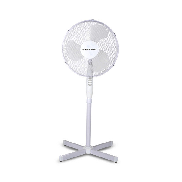 Dunlop ventilateur sur pied à 3 vitesses (40 cm) - blanc  400690 - 1