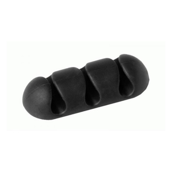 Durable Cavoline clip 3 range-câbles (2 pièces) - graphite 5039-37 310167 - 1