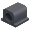 Durable Cavoline clip pro 1 range-câbles (6 pièces) - graphite