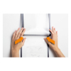 Durable Duraframe WALLPAPER cadre d'affichage A4 autocollant - argent 484323 310214 - 4