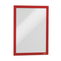 Durable Duraframe cadre d'affichage A3 autocollant (2 pièces) - rouge 487303 310202