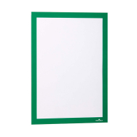 Durable Duraframe cadre d'affichage A4 autocollant (2 pièces) - vert 487205 310200