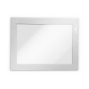 Durable Duraframe cadre d'affichage A6 auto-adhésif (2 pièces) - argent