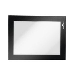 Durable Duraframe cadre d'affichage A6 auto-adhésif (2 pièces) - noir 487001 310020 - 1