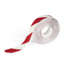Durable Duraline ruban de marquage au sol auto-adhésif 30 mètres - rouge/blanc 1726132 310060