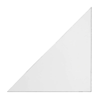 Durbale Cornerfix pochette triangulaire 100 x 100 mm (100 pièces) 310306