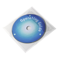 Durable Pocketfix pochettes pour CD en plastique (10 pièces) 808019 310186