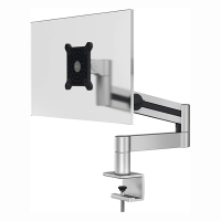 Durable Pro bras d'écran pour 1 écran (avec pince) - argent 508323 310265