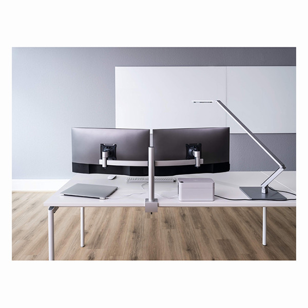 Durable Pro bras d'écran pour 2 écrans (avec pince) - argent 508523 310266 - 10