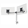 Durable Pro bras d'écran pour 2 écrans (avec pince) - argent 508523 310266 - 1
