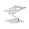 Durable Rise support pour ordinateur portable - argent