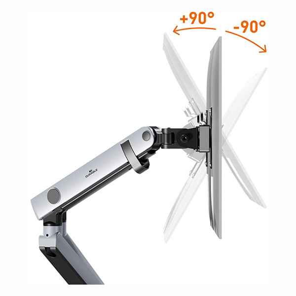 Durable Select Plus bras d'écran pour 2 écrans (avec pince et oeillet) - argent 509723 310268 - 4
