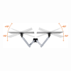 Durable Select Plus bras d'écran pour 2 écrans (avec pince et oeillet) - argent 509723 310268 - 5