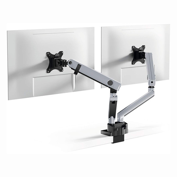 Durable Select Plus bras d'écran pour 2 écrans (avec pince et oeillet) - argent 509723 310268 - 7