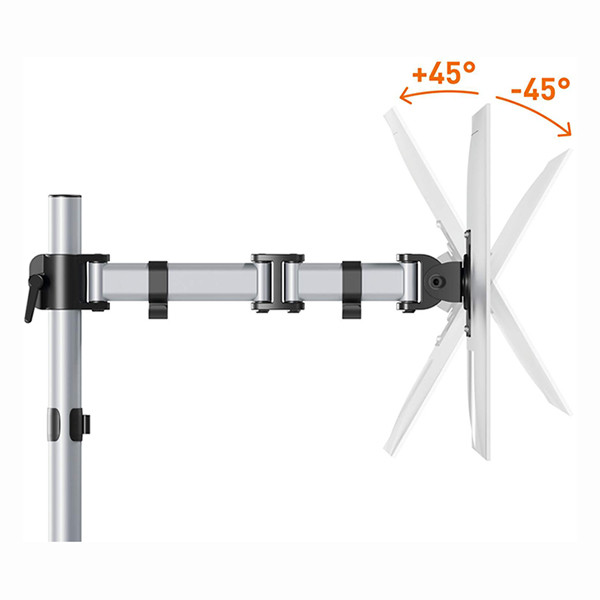 Durable Select bras d'écran pour 1 écran (avec pince et oeillet) - argent 509423 310269 - 4