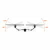 Durable Select bras d'écran pour 2 écrans (avec pince et oeillet) - argent 509523 310270 - 5