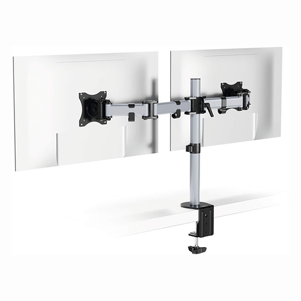 Durable Select bras d'écran pour 2 écrans (avec pince et oeillet) - argent 509523 310270 - 7
