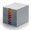 Durable Varicolor module de classement (10 tiroirs) - multicolore 761027 310125 - 2