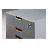Durable Varicolor module de classement (4 tiroirs) - gris/coloré 760627 310000 - 5