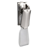 Durable clip en métal pour porte-badge (25 pièces)