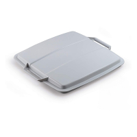 Durable couvercle pour DURABIN ECO poubelle (90 litres, gris) 1800506050 310283