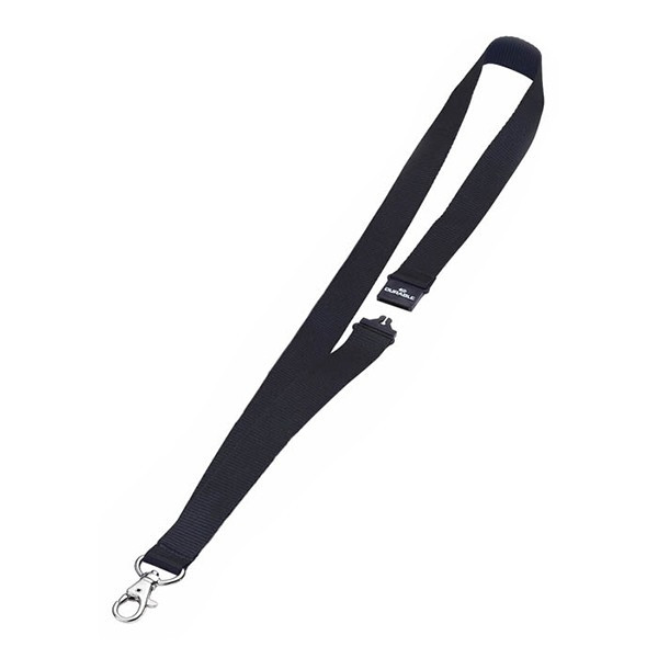 Durable lacet textile avec fermeture de sécurité (10 pièces) - noir 813701 310050 - 1