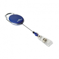 Durable mécanisme de déroulement avec fermeture à bouton-poussoir bleu foncé (10 pièces) 832407 310095
