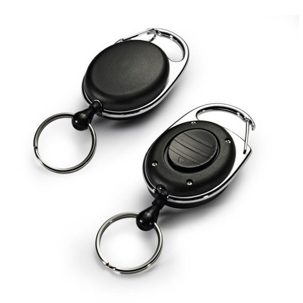 Durable mécanisme de déroulement avec porte-clés et lampe à LED 819801 310097 - 1
