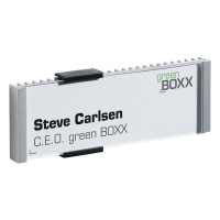 Durable plaque de porte info sign 149 x 52,5 mm 480023 310118