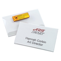 Durable porte-badge avec aimant (25 pièces) D811719 246302