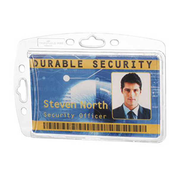 Durable porte-badge sans lacet textile 85 x 54 mm (10 pièces) 890519 310089 - 1