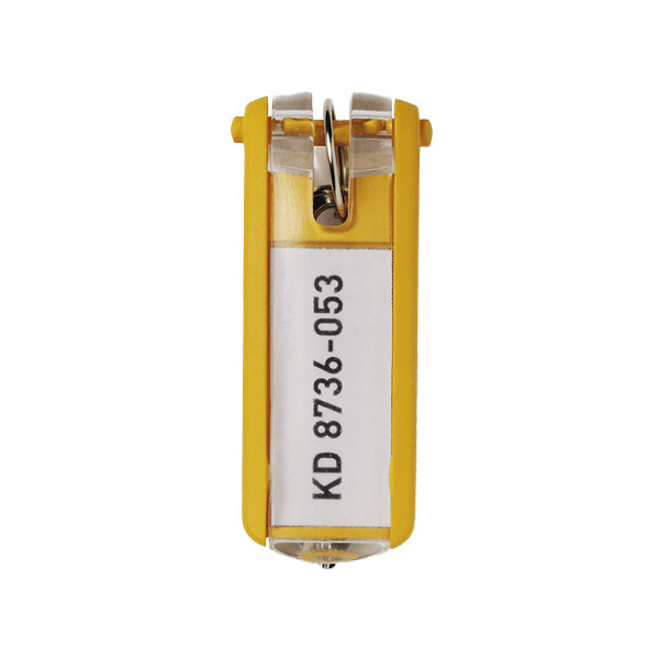 Durable porte-clés - jaune (6 pièces) 195704 310219 - 1