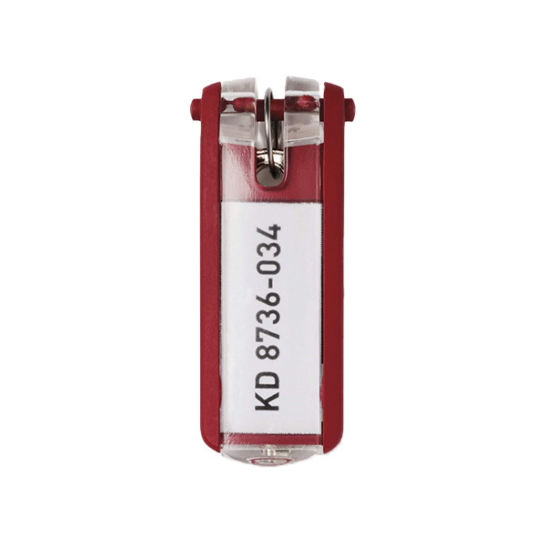 Durable porte-clés - rouge (6 pièces) 195703 310218 - 1