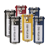 Durable porte-clés assorti (6 pièces) 195700 310216