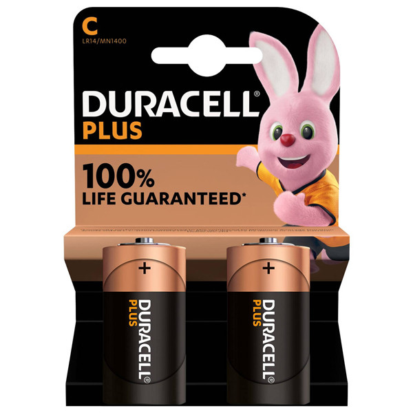 Duracell Plus C MN1400 pile 2 pièces MN1400 204504 - 1