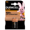 Duracell Plus Power 9V 6LR61 pile