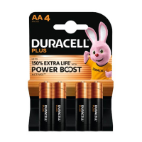 Duracell Plus Power Boost 150% Extra Life AA MN1500 pile (4 pièces) ADU00394