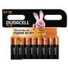 Duracell Plus Power Boost 150% Extra Life AA / MN1500 / LR06 pile alcaline (16 pièces)