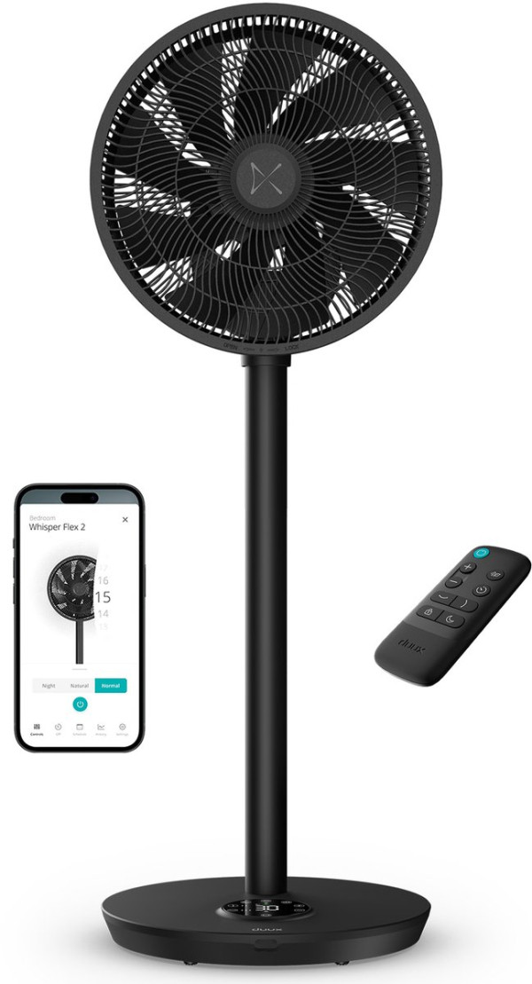 Duux Whisper Flex 2 Smart ventilateur sur pied - noir 570402 - 1