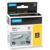 Dymo 1805443 IND Rhino ruban d'étiquettes thermorétractables 24 mm (d'origine) - noir sur blanc