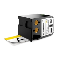 Dymo 1868714 XTL étiquettes de sécurité prédécoupées avec en-tête jaune 51 x 102 mm (d'origine) 1868714 089084