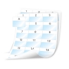 Dymo 1908558 XTL feuilles d'étiquettes plastifiées prédécoupées 54 x 42 mm (d'origine) 089120 - 1