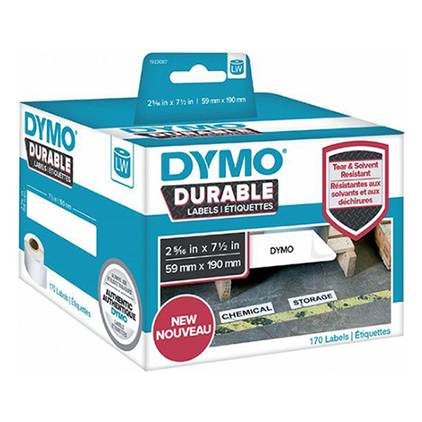 Dymo 1933087 / 2112288 étiquettes résistantes grandes (d'origine) 1933087 088584 - 1