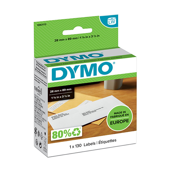 Dymo 1983173 étiquettes d'adresse 1 rouleau (d'origine) 1983173 088588 - 1